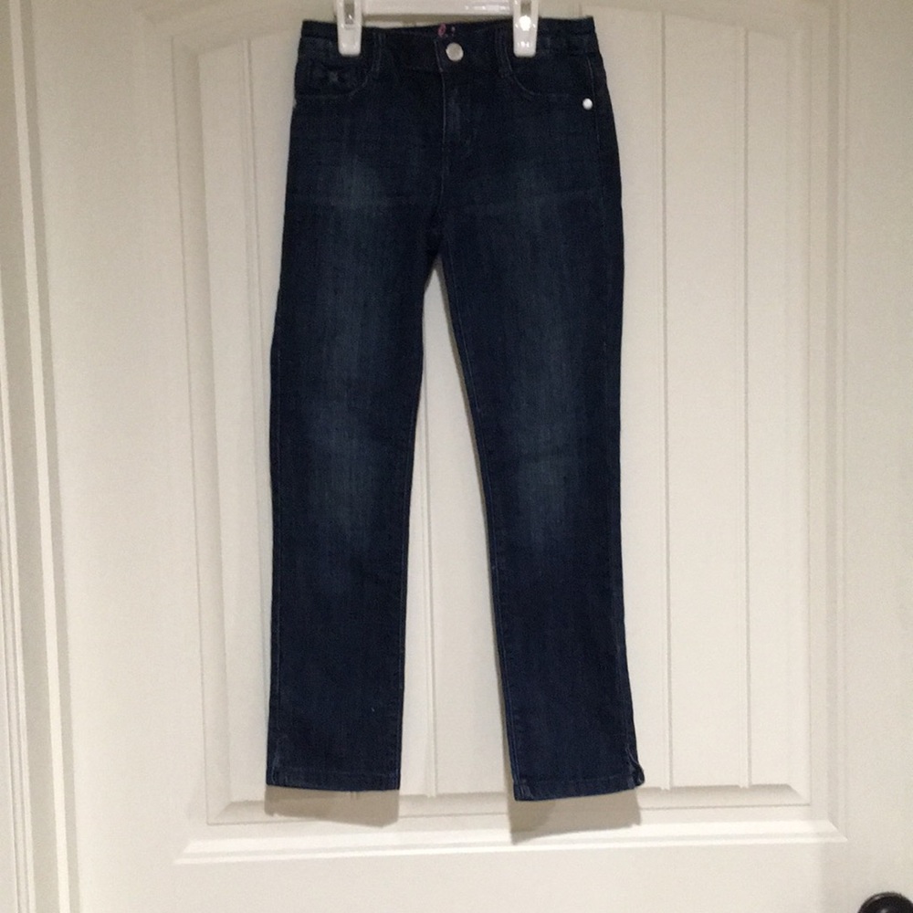 Girls Skinny Jeans with Bow Detail